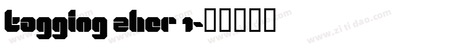 Tagging Zher 1字体转换